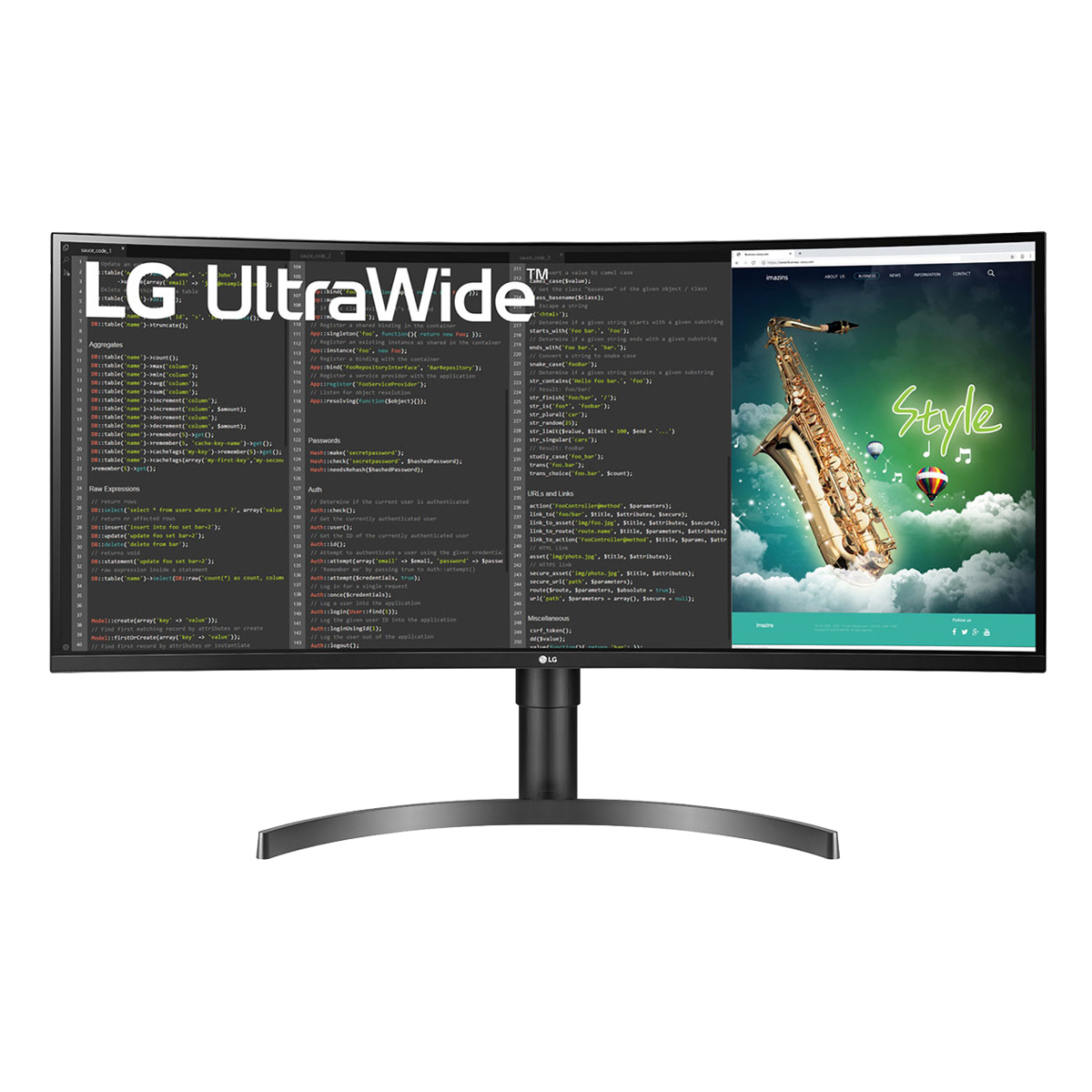 LG 35WN75CP-B - LED, Curved, VA-Panel, UWQHD, HDR10 LG 35WN75CP-B - LED, Curved, VA-Panel, UWQHD, HDR10 von LG