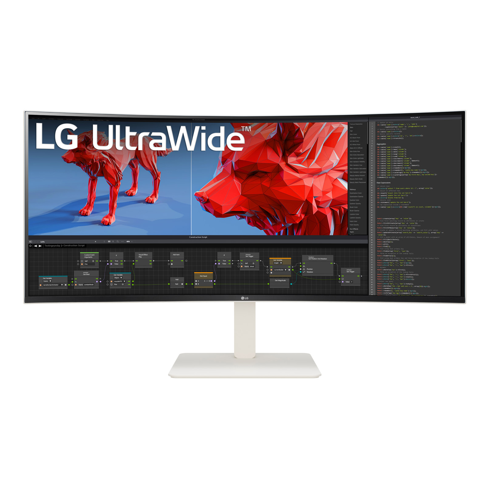 LG 38WR85QC-W - Curved, IPS, FreeSync, 144 Hz von LG