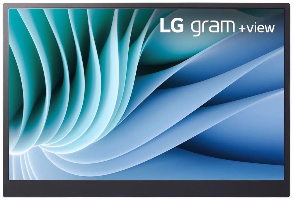 LG 40,60cm (16) LED-Monitor 16MR70.ASDWU +view für LG Gram silber - USB-C - 16:10 - 2560x1600 [Energieklasse D] (16MR70.ASDWU) von LG