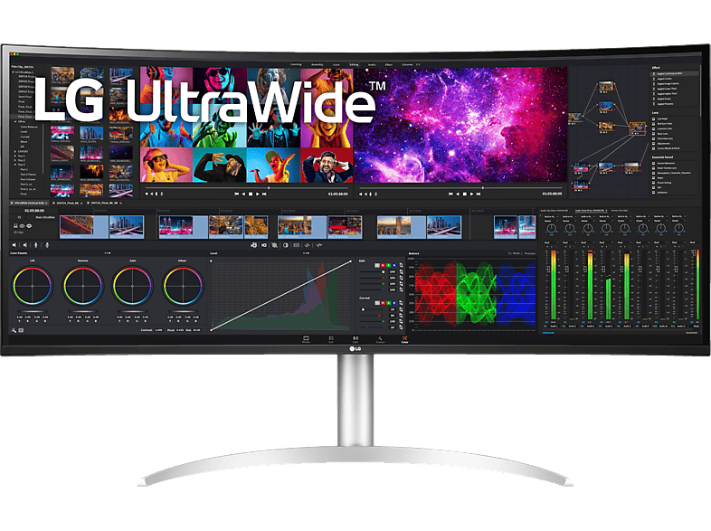 LG 40WP95XP-W IPS UltraWide™ 40 Zoll UHD 5K Monitor (5 ms Reaktionszeit von LG