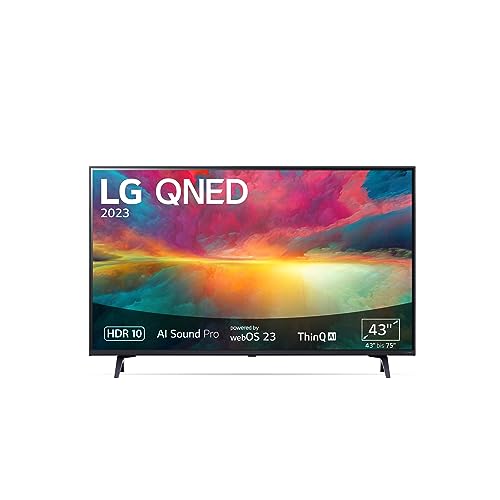 LG 43QNED756RA 109 cm (43 Zoll) 4K QNED MiniLED TV (Active HDR, 60 Hz, Smart TV) [Modelljahr 2023] von LG