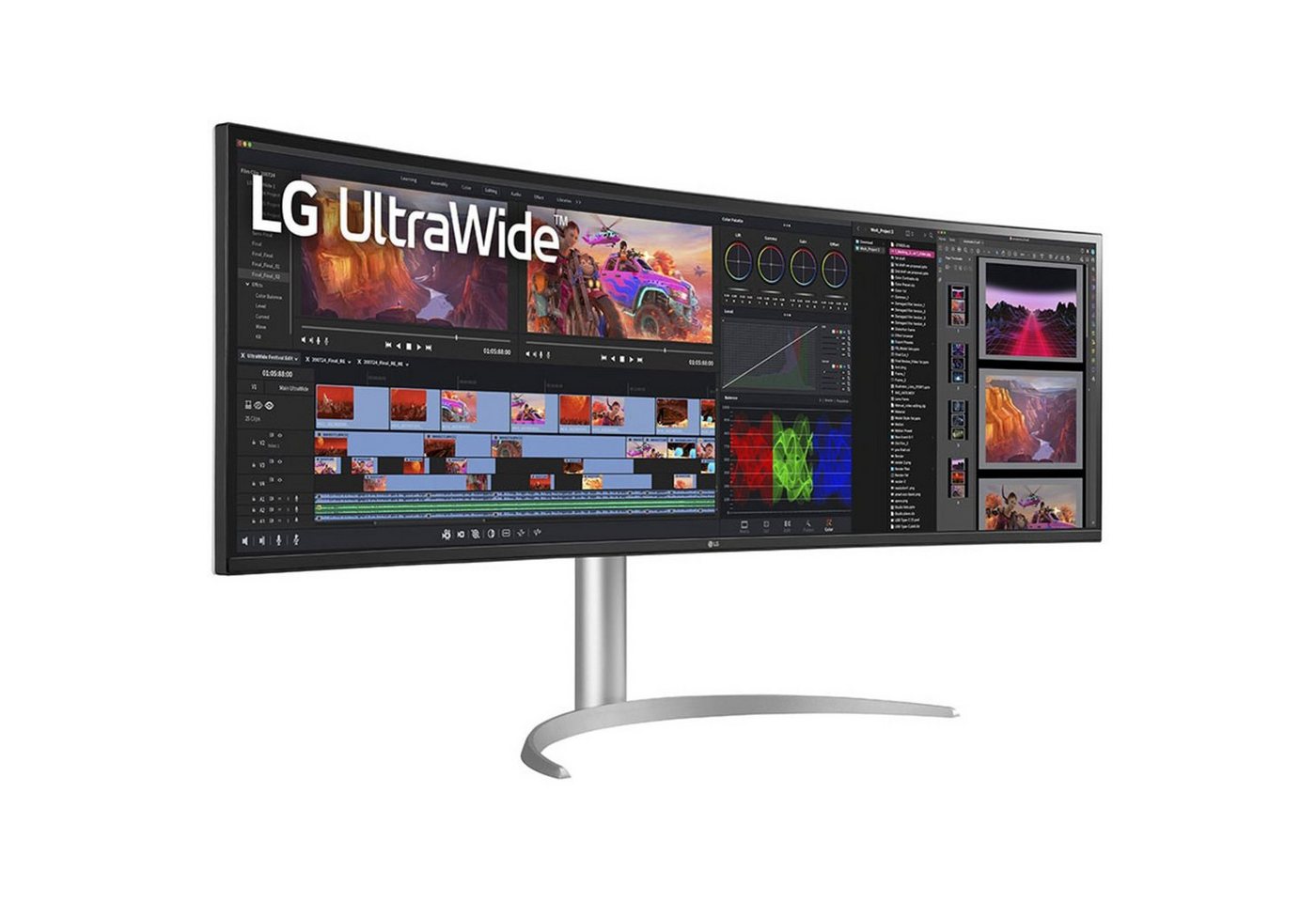 LG 49WQ95X-W LED-Monitor (5120 x 1440 Pixel px) von LG