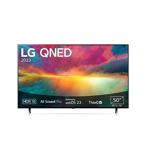 LG 50QNED756RA 127 cm (50 Zoll) 4K QNED MiniLED TV (Active HDR, 60 Hz, Smart TV) [Modelljahr 2023] von LG