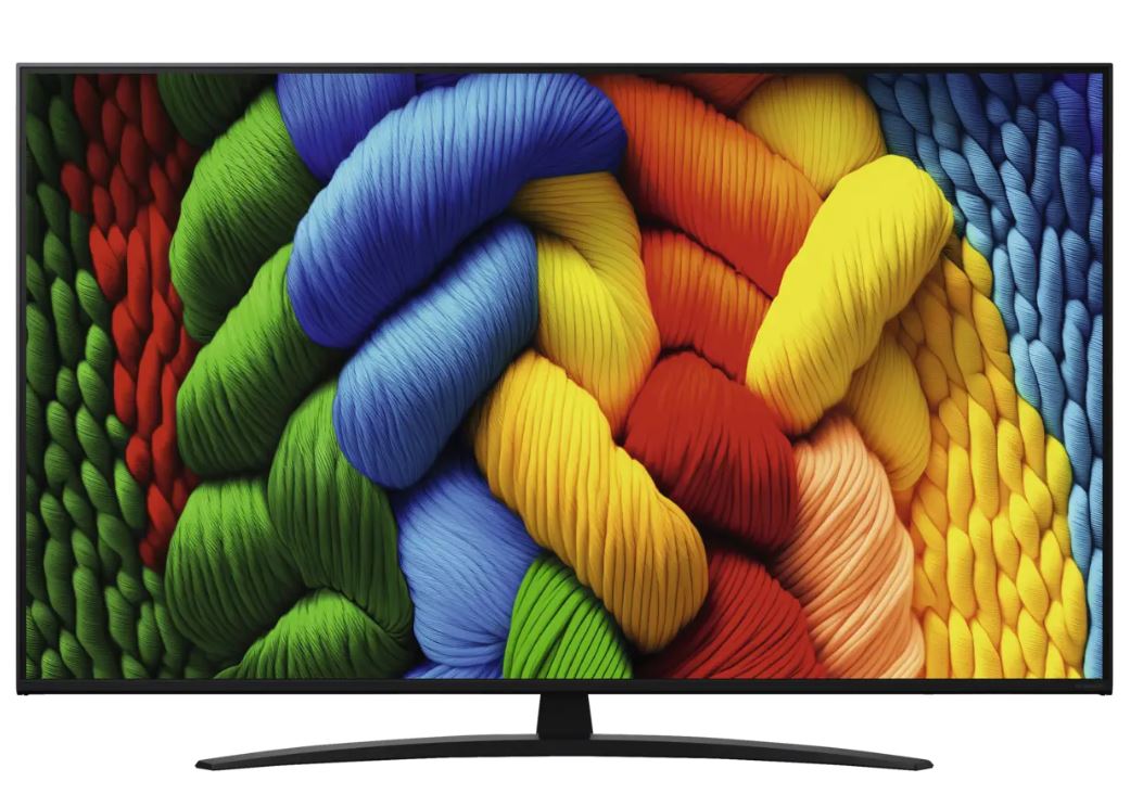 LG 65NANO81A6A - 164 cm LED-Fernseher, 65 Zoll, Auflösung: 3.840x2.160 Pixel, 4K Ultra HD, 4K AI Upscaling, Direct LED-Backlight, High Dynamic Range (HDR 10), Hybrid Log Gamma (HLG), alpha7 Gen8 AI 4K Prozessor, DVB-T2, DVB-T2 HD, DVB-S2, DVB-C, 2.0 Soundsystem, 20 Watt maximale Gesamtleistung, kompatibel mit Amazon Alexa, Google Assistant, Internet-Zugriff auf Online-Dienste, SmartTV, WebOS-Betriebssystem, USB-Recording, USB-TimeShift, AirPlay 2, WLAN, WiFi 5 [Energieklasse F]  (65NANO81A6A.AEU) von LG