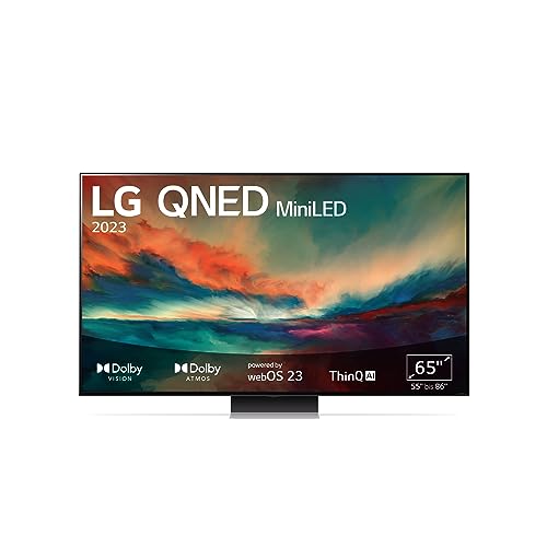 LG 65QNED866RE 165 cm (65 Zoll) 4K QNED MiniLED TV (Active HDR, 120 Hz, Smart TV) [Modelljahr 2023] von LG