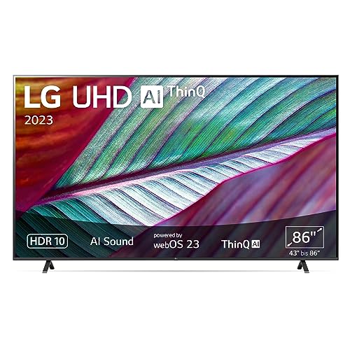 LG 86UR78006LB 218 cm (86 Zoll) UHD Fernseher (Active HDR, 60 Hz, Smart TV) [Modelljahr 2023] von LG
