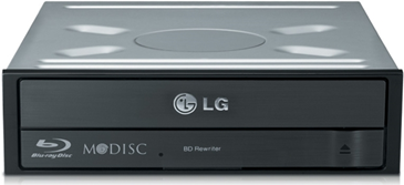 LG Blu-Ray-Disc-Brenner 12x BD-R/ BD-RE (BH16NS55.AHLU10B) von LG