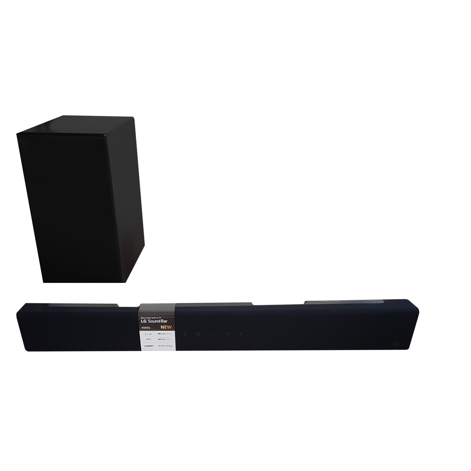 LG DS60Q Soundbar mit Subwoofer 2.1 Dolby Atmos schwarz von LG