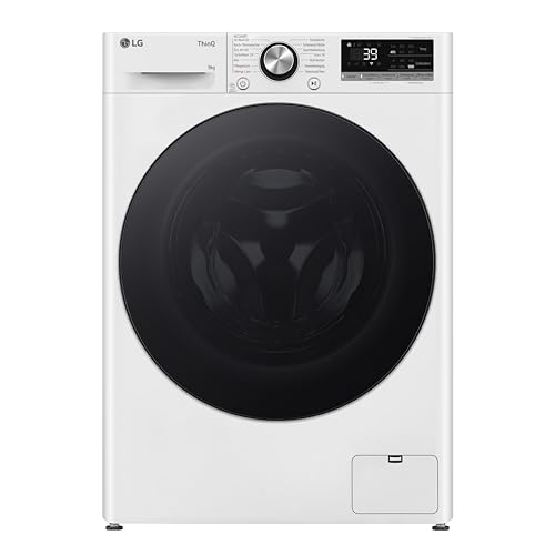 LG F2V7SLIM9 Waschmaschine, 9 kg, Energie A, Steam, Weiss von LG