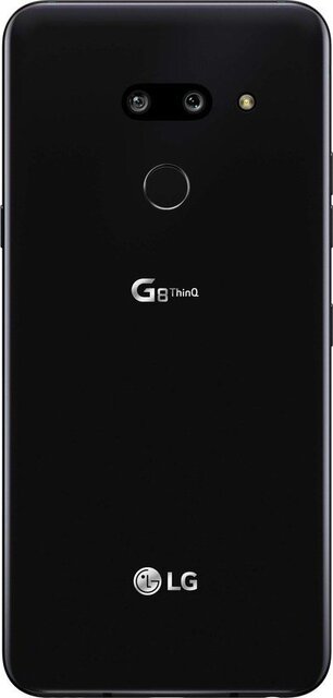 LG G8 ThinQ 128GB Single-SIM New Aurora Black Akzeptabel von LG