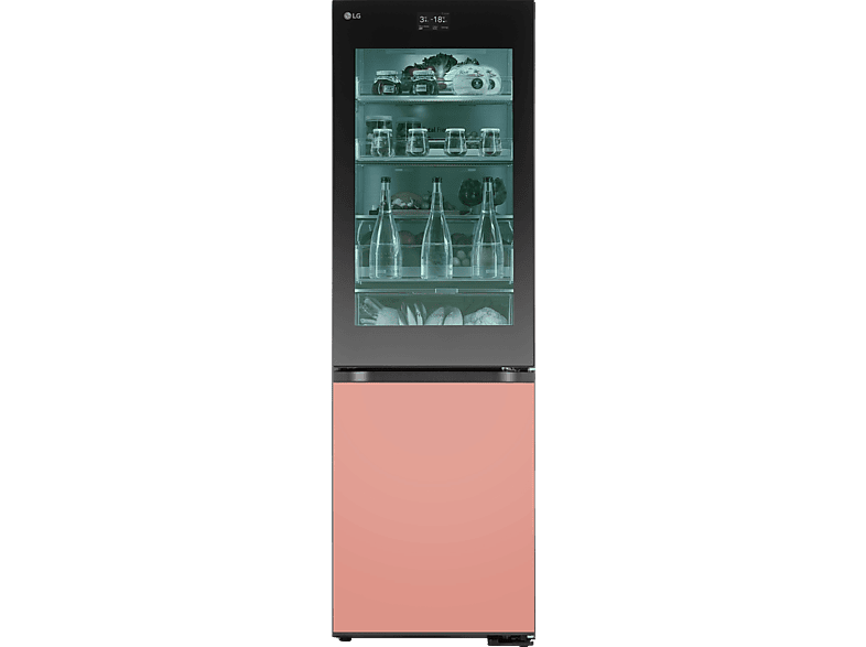 LG GBG719MDNN MoodUP mit InstaView® Kühlgefrierkombination (D, 352 l, 1870 mm hoch, MoodUP®) von LG