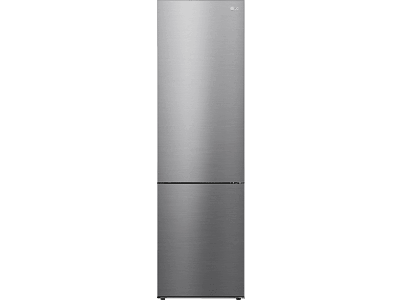 LG GBP62PZNAC Serie 6 Kühlgefrierkombination (A, 110 kWh, 2030 mm hoch, Platinum Silver) von LG