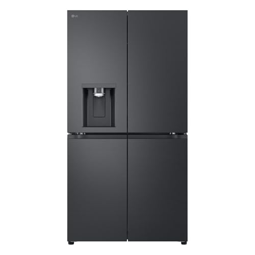 LG GML960EVBE, Multi Door, Klasse E, 641 L, Total No Frost, Festwasseranschluss, Eis-, Crushed Ice- und Wasserspender, Essence Black Steel LG GML960EVBE, Multi Door, Klasse E, 641 L, Total No Frost, Festwasseranschluss, Eis-, Crushed Ice- und Wasserspender, Essence Black Steel von LG