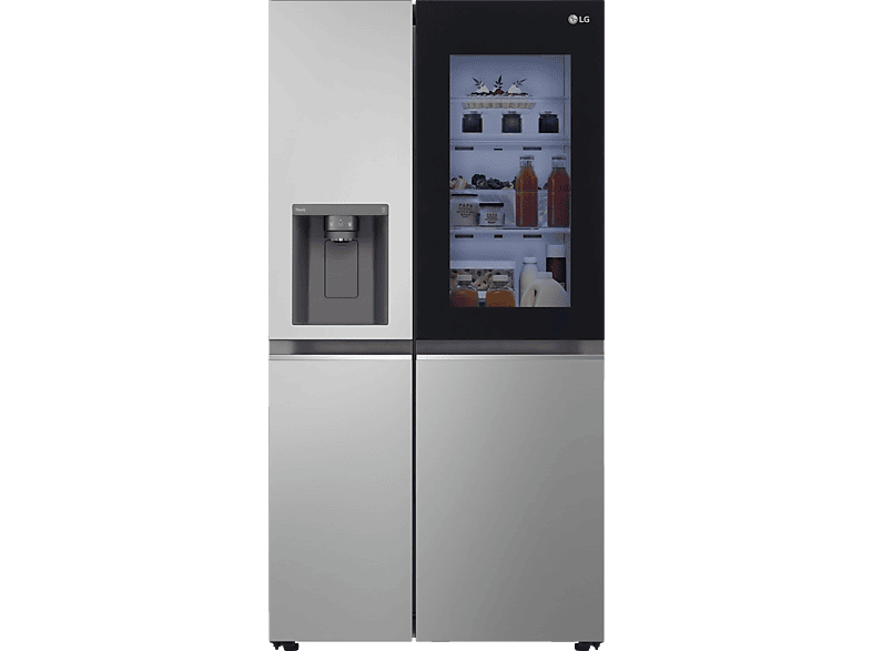 LG GSGV81PYLL InstaView®-Serie Side-by-Side (E, 1790 mm hoch, Prime Silver) von LG