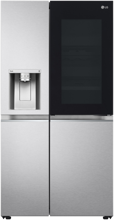 LG GSXV90MBAE Side-by-Side Kühlschrank mit Festwasseranschluss | InstaView von LG