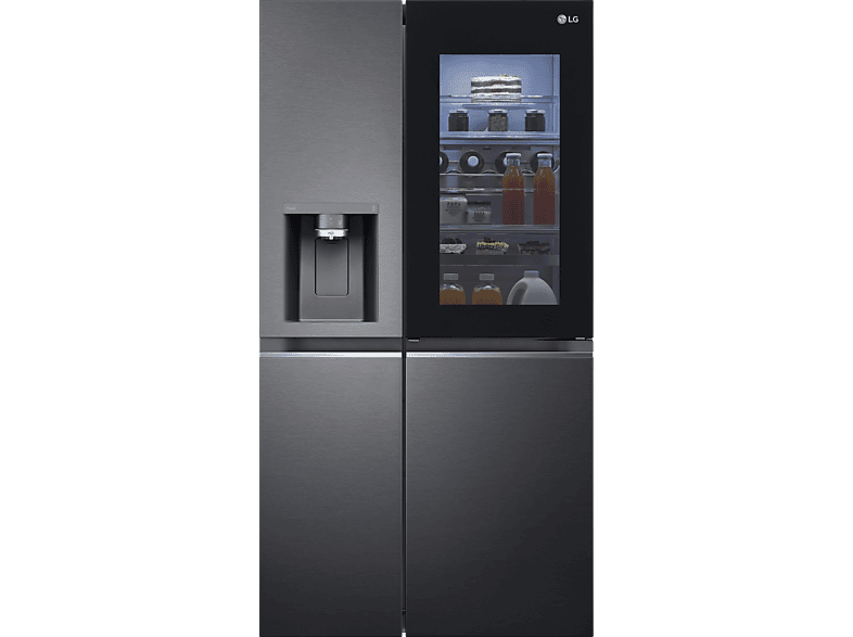 LG GSXV90MCDE Side-by-Side (635 l, E, 1790 mm hoch, Matte Black) von LG