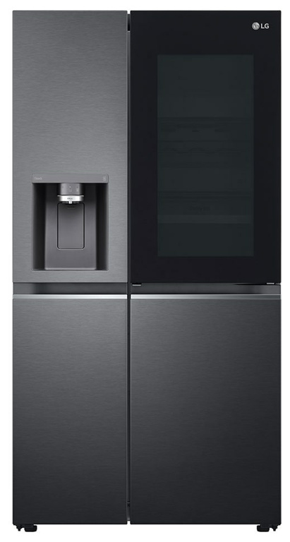 LG GSXV90MCDE Side-by-Side Kühlkombination Freistehend 635 l E Schwarz LG GSXV90MCDE Side-by-Side Kühlkombination Freistehend 635 l E Schwarz von LG