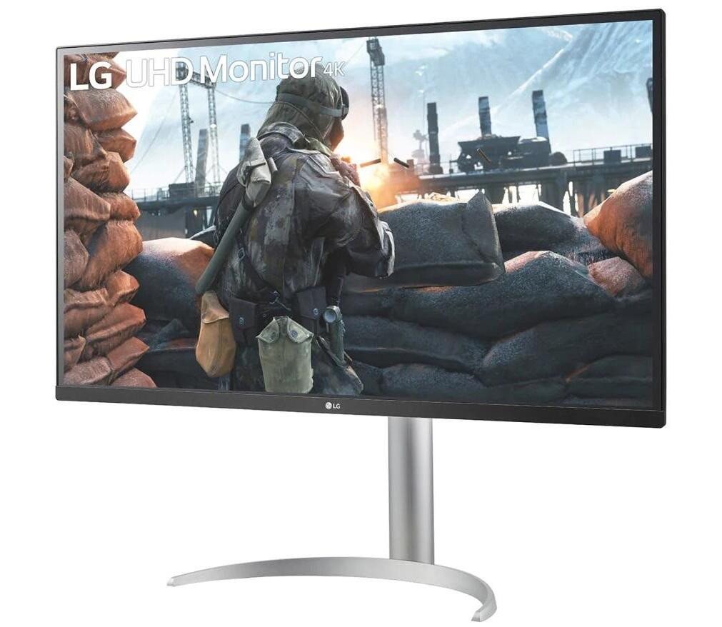 LG LG 32UP55NP-W TFT-Monitor (3.840 x 2.160 4K UHD, 4 ms Reaktionszeit, 60 Hz, VA Panel) von LG