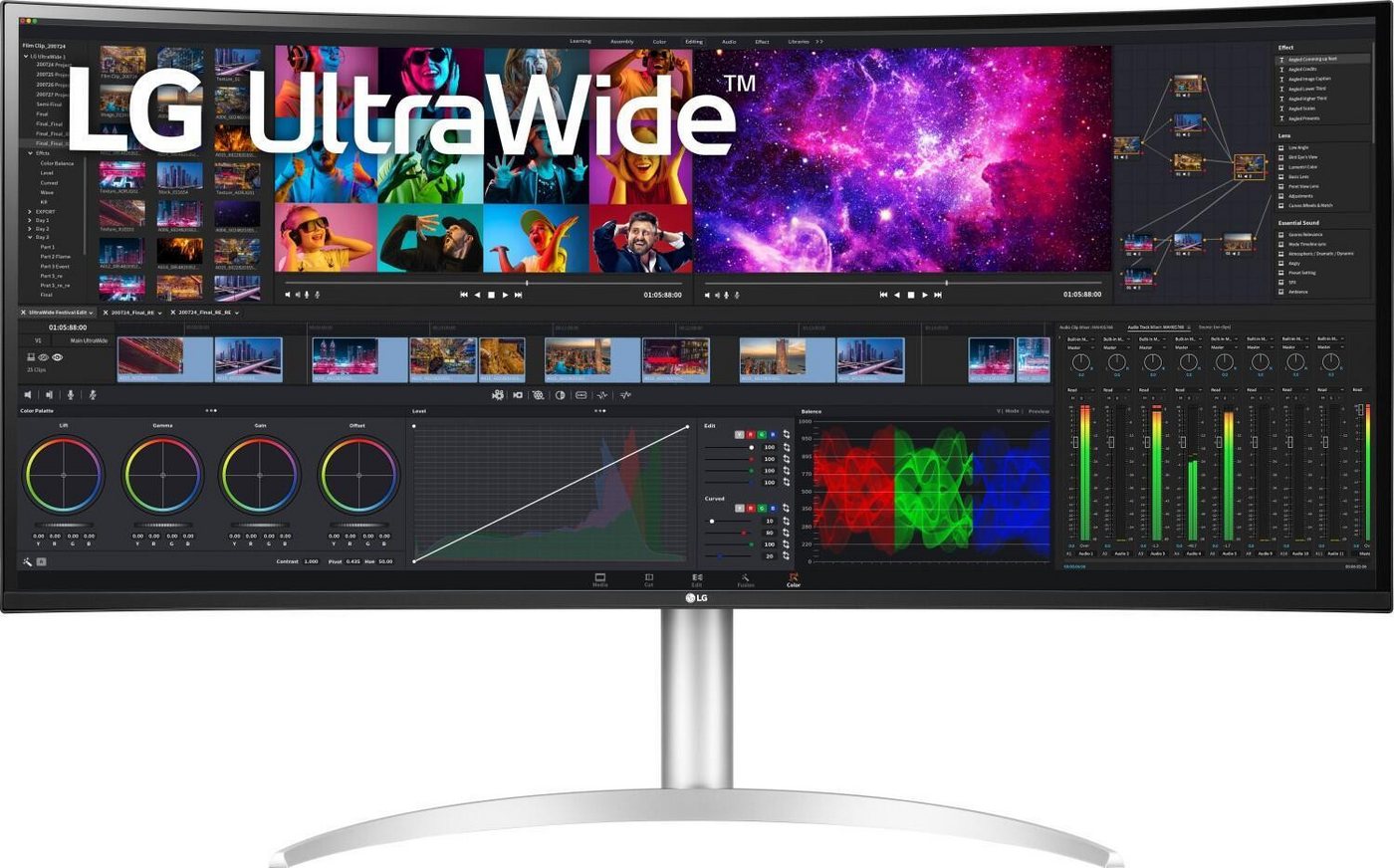LG LG UltraWide 40WP95CP-W TFT-Monitor (sonstige, 5 ms Reaktionszeit, 60 Hz, AH-IPS Panel) von LG