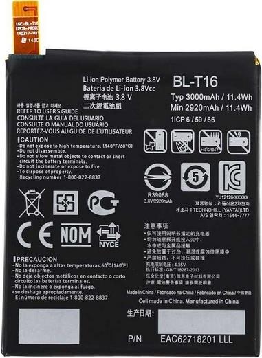 LG Li-Ionen Akku f�r H955 LG G Flex 2 (BL-T16) von LG