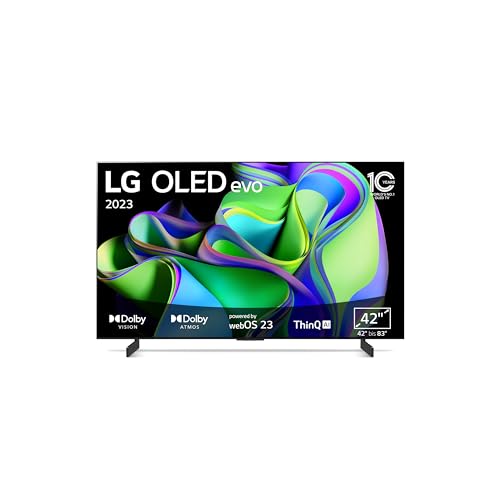 LG OLED42C31LA TV 106 cm (42 Zoll) OLED evo Fernseher (Smart TV, Filmmaker Mode, 120 Hz) [Modelljahr 2023] von LG