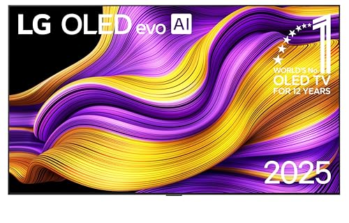LG OLED55G58LW TV 55 Zoll (139 cm) 4K OLED evo AI TV (α11 Gen2 4K AI Prozessor, webOS 25, 120Hz (VRR bis zu 165Hz)) [Modelljahr 2025] von LG