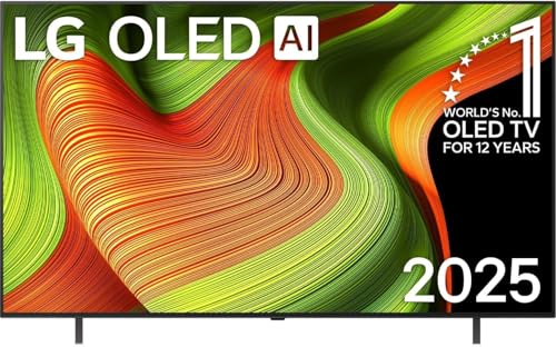 LG OLED65B59LA TV 65 Zoll (165 cm) 4K OLED AI TV (α8 Gen2 4K AI Prozessor, webOS 25, 120Hz) [Modelljahr 2025] von LG