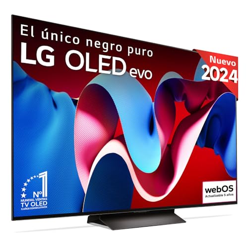 LG OLED65C44LA TV 65" (165 cm) OLED evo Fernseher (α9 Gen7 4K AI-Prozessor, webOS 24, Dolby Vision, bis zu 120Hz) [Modelljahr 2024] von lg