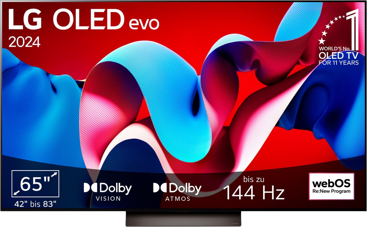 LG OLED65C47LA OLED-Fernseher (164 cm/65 Zoll, 4K Ultra HD, Smart-TV) von LG