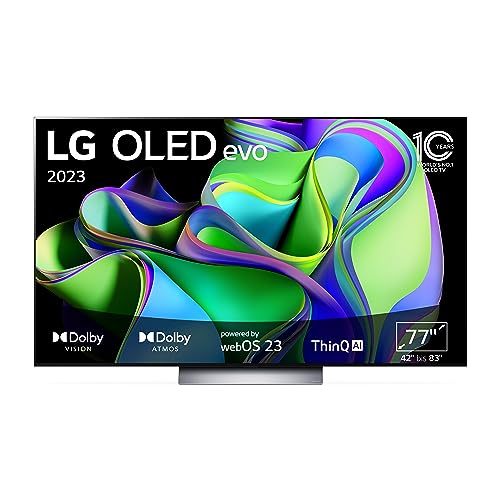LG OLED77C37LA TV 195 cm (77 Zoll) OLED evo Fernseher (Smart TV, Brightness Booster, 120 Hz) [Modelljahr 2023] von LG