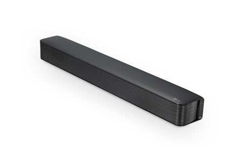 LG SQM1 2.0 Soundbar (40 Watt) Bluetooth, Optisch [2024], Schwarz von LG