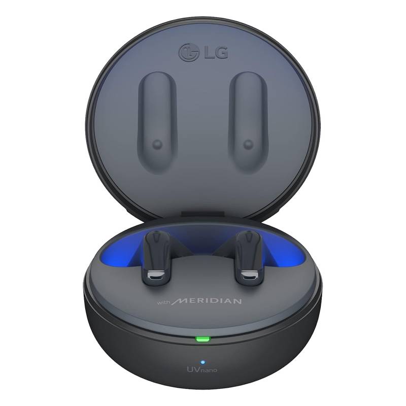 LG TONE Free DT80Q Schwarz | In-Ear-Kopfh?rer | Aktive Ger?uschunterdr?ckung | IPX4 | UVnano-Reinigung | Dolby Headtracking | Verschiedene Soundprofile | Mikrofon von LG