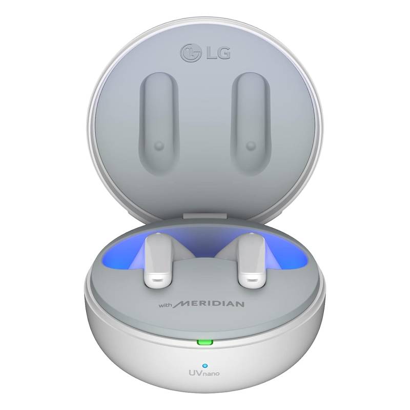 LG TONE Free DT80Q Wei? | In-Ear-Kopfh?rer | Aktive Ger?uschunterdr?ckung | IPX4 | UVnano-Reinigung | Dolby Headtracking | Verschiedene Soundprofile | Mikrofon von LG