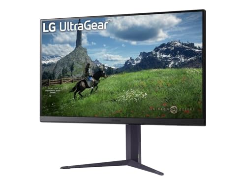 LG Ultragear™ 27GS85Q-B Gaming-PC-Monitor 27 Zoll – IPS-Panel QHD-Auflösung (2560 x 1440), 1 ms 180 Hz (200 Hz O/C), DisplayHDR™ 400, DCI-P3 98% (CIE1976), AMD FreeSync, NVIDIA G-Sync kompatibel von LG Electronics
