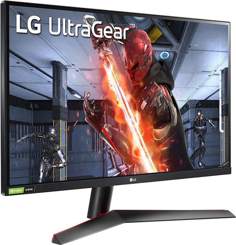 LG UltraGear 27GN800-B - LED-Monitor - 68.5 cm (27) - 2560 x 1440 QHD @ 144 Hz - IPS - 350 cd/m² - 1000:1 - 1 ms - 2xHDMI, DisplayPort - mattschwarz [Energieklasse G] von LG