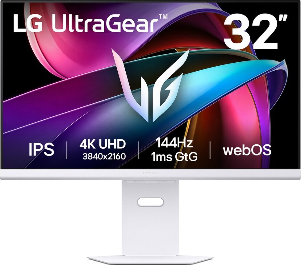 LG UltraGear 32G810SA-W 32 IPS Monitor, 3840 x 2160 4K UHD, 144Hz, 1ms - white [Energieklasse G] (32G810SA-W.AEU) von LG