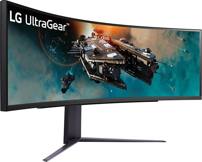 LG UltraGear 49GR85DC-B 124,50cm (49) 2K UltraWide QHD Gaming Monitor - 1 ms Reaktionszeit, 240 Hz [Energieklasse G] (49GR85DC-B.AEU) von LG