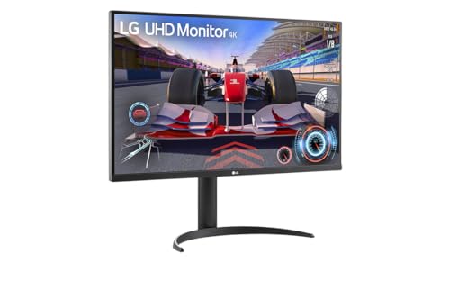 LG Ultrafine™ 32UR500-B 4K 32" PC Monitor – VA-Display UHD 4K Auflösung (3840x2160), 4ms GtG 60Hz, HDR 10, DCI-P3 90%, AMD FreeSync, neigbar, integrierte Lautsprecher von LG