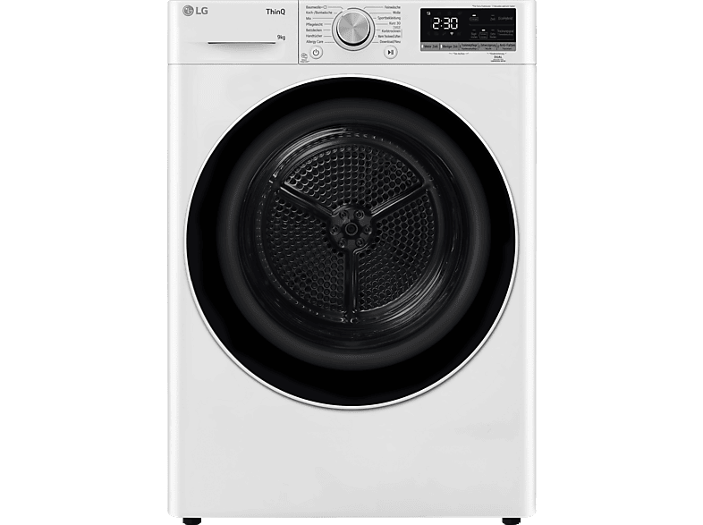 LG V9R09TC Wärmepumpentrockner Vivace (9 kg, A+++, Weiß) von LG