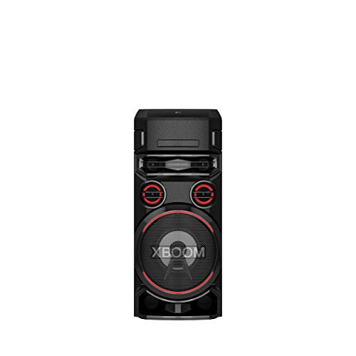 LG XBOOM ON7 Party-Lautsprecher, Onebody-Soundsystem (Bluetooth, DJ- und Karaoke-Funktion), schwarz [Modelljahr 2020] von LG