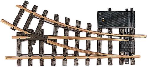 LGB 12050G Gleis Weiche, elektrisch, rechts 300mm 30° 645mm 1St. von LGB