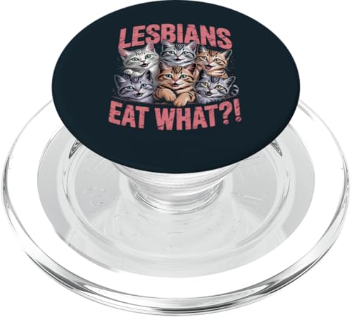 LGBT Pride Monat Lesben | Lesben essen was süße Katze Humor PopSockets PopGrip für MagSafe LGBT Pride Monat Lesben | Lesben essen was süße Katze Humor PopSockets PopGrip für MagSafe von LGBT Pride Celebration Apparel.USA