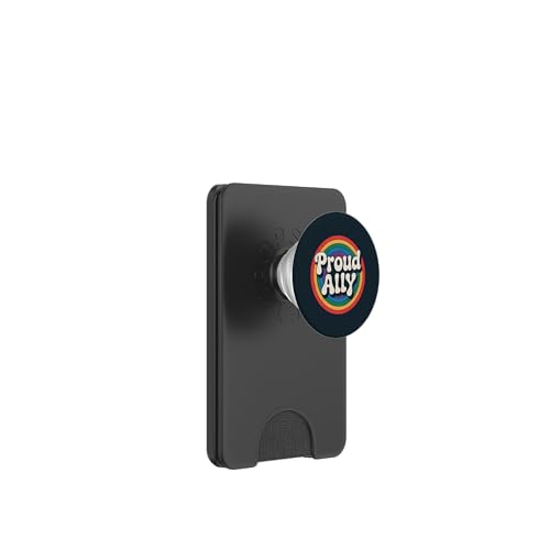 LGBT-Pride-Monat | Vintage Rainbow Proud Ally LGBTQ-Rechte PopSockets PopWallet für MagSafe LGBT-Pride-Monat | Vintage Rainbow Proud Ally LGBTQ-Rechte PopSockets PopWallet für MagSafe von LGBT Pride Celebration Apparel.USA