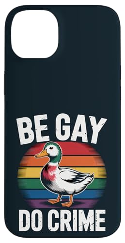 LGBT Pride Month Duck | Lustig Sei Schwul Mach Crime Duck LGBTQ Hülle für iPhone 14 Plus LGBT Pride Month Duck | Lustig Sei Schwul Mach Crime Duck LGBTQ Hülle für iPhone 14 Plus von LGBT Pride Celebration Apparel.USA