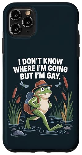 LGBT Pride Month Gay | I'm Gay And Proud Funny Gay Frog Hülle für iPhone 11 Pro Max LGBT Pride Month Gay | I'm Gay And Proud Funny Gay Frog Hülle für iPhone 11 Pro Max von LGBT Pride Celebration Apparel.USA