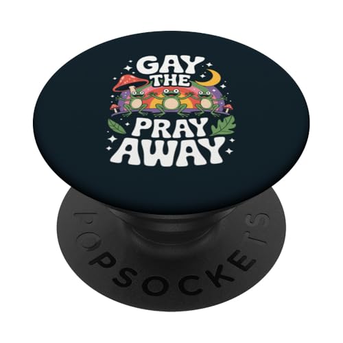 LGBT Pride Month Gay | I'm Gay And Proud Funny Gay Frog PopSockets Klebender PopGrip LGBT Pride Month Gay | I'm Gay And Proud Funny Gay Frog PopSockets Klebender PopGrip von LGBT Pride Celebration Apparel.USA