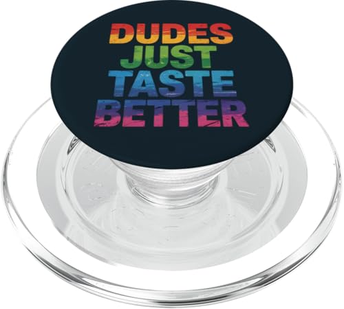 LGBT Pride Month Gay | Jungs schmecken einfach besser Gay Pride PopSockets PopGrip für MagSafe LGBT Pride Month Gay | Jungs schmecken einfach besser Gay Pride PopSockets PopGrip für MagSafe von LGBT Pride Celebration Apparel.USA