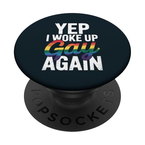 LGBT Pride Month Gay | Lustig Ja, ich bin wieder schwul aufgewacht Pride PopSockets Klebender PopGrip LGBT Pride Month Gay | Lustig Ja, ich bin wieder schwul aufgewacht Pride PopSockets Klebender PopGrip von LGBT Pride Celebration Apparel.USA