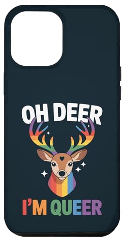 LGBT Pride Month Queer | Vintage Oh Deer Ich bin Queer Pride Hülle für iPhone 12 Pro Max LGBT Pride Month Queer | Vintage Oh Deer Ich bin Queer Pride Hülle für iPhone 12 Pro Max von LGBT Pride Celebration Apparel.USA