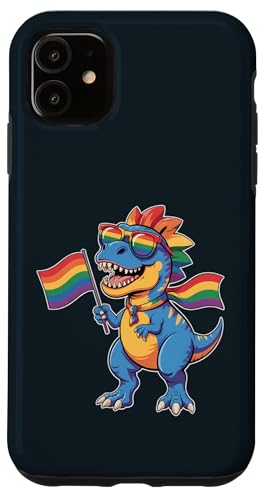 LGBT Pride Month | Regenbogenflagge LGBTQ Pride T-Rex Dinosaurier Hülle für iPhone 11 LGBT Pride Month | Regenbogenflagge LGBTQ Pride T-Rex Dinosaurier Hülle für iPhone 11 von LGBT Pride Celebration Apparel.USA